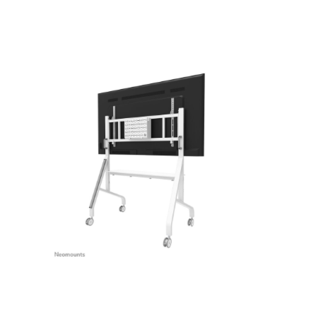 Neomounts Floor stand | FL50-575WH1 TV trolley | Adjustable Height | 65-110 " | Maximum weight (capacity) 125 kg | White