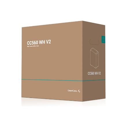 Deepcool CC560 V2 | White | Mid Tower | ATX