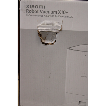 SALE OUT. | Xiaomi | Robot Vacuum | X10+ EU | Wet&Dry | Operating time (max) 120 min | Lithium Ion | 5200 mAh | Dust capacity 0.35 L | 4000 Pa | White | Battery warranty 24 month(s) | DAMAGED PACKAGING