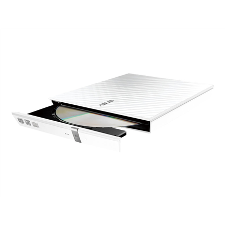 Asus | SDRW-08D2S-U Lite | Interface USB 2.0 | DVD±RW | CD read speed 24 x | CD write speed 24 x | White | Desktop/Notebook