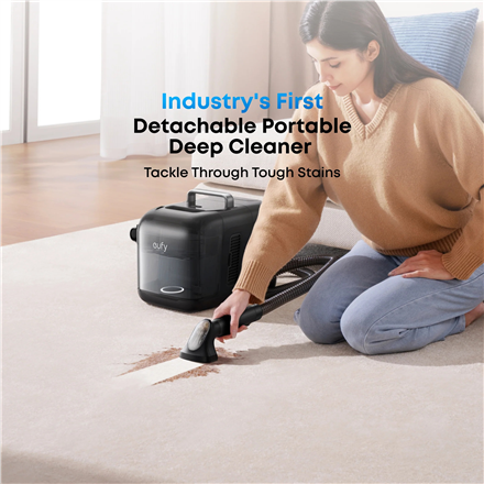 Anker Eufy Robot Vacuum Cleaner | Omni E25 | Wet&Dry | Operating time (max) 180 min | Dust capacity 3 L | 20000 Pa | Black