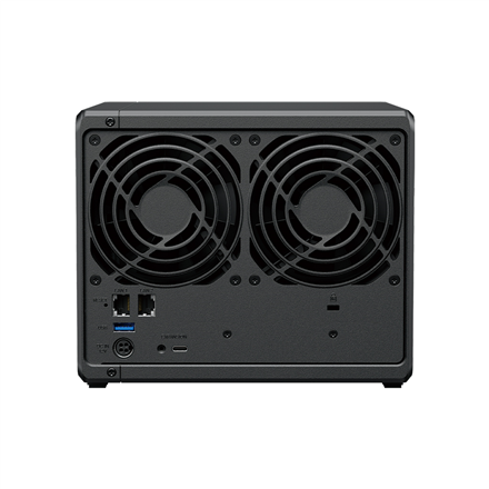 Synology NAS | DS925+ | AMD Ryzen | V1500B | Processor frequency 2.2 GHz | 4 GB | DDR4 ECC SODIMM | Black