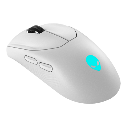Dell | Mouse | Alienware Tri-Mode AW720M | Wireless | 2.4GHz Wireless Gaming Mouse | Wireless - 2.4 GHz, Bluetooth 5.1. USB-C | Lunar light