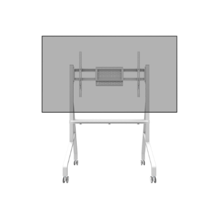 Neomounts Floor stand | FL50-525WH1 TV trolley | Adjustable Height | 55-86 " | Maximum weight (capacity) 76 kg | White