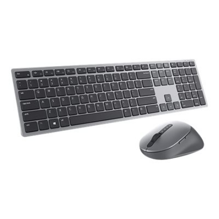 Dell | Premier Multi-Device Keyboard and Mouse | KM7321W | Keyboard and Mouse Set | Wireless | Batteries included | Wireless connection | EE | Titan grey