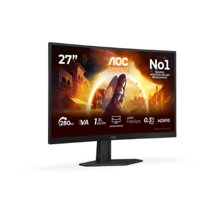 AOC | C27G4ZXE | 27 " | VA | FHD | 16:9 | 280 Hz | 0.3 ms | 1920 x 1080 pixels | 300 cd/m² | HDMI ports quantity 2 | Warranty 36 month(s)