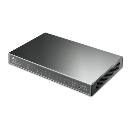 TP-LINK | JetStream 8-Port Gigabit Smart Switch | TL-SG2008P | Web Managed | Desktop | PoE+ ports quantity 4 | Power supply type External