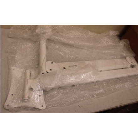 SALE OUT. EDBAK MSA02w-B Double Swing Arm Wall Mount for 10-29" Screens, White | EDBAK Wall mount | MSA02w-B | Tilt | 10-29 " | Maximum weight (capacity) 10 kg | DAMAGED PACKAGING, DAMAGED PAINT ON EDGES | White