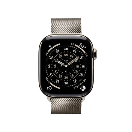 Watch Series 11 | Smart watch | GPS (satellite) | LTPO OLED Always-On Retina | Waterproof | Natural Titanium