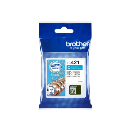 Brother LC421C | Ink Cartridges | Cyan