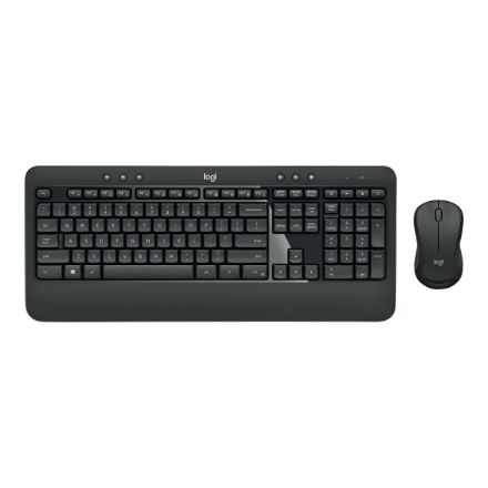 Logitech | MK540 Advanced | Keyboard and Mouse Set | Wireless | Mouse included | Batteries included | Wireless connection | US | Black