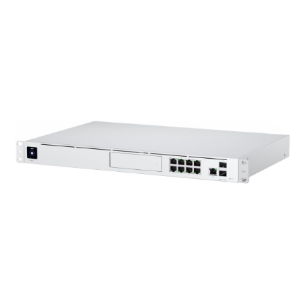 UniFi Multi-Application System with 3.5" HDD Expansion and 8 Port Switch | UDM-Pro | Ethernet LAN (RJ-45) ports 8