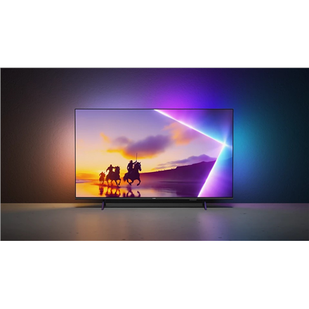Philips 4K QLED Ambilight TV | 43PUS8450/12 | 43 | Smart TV | TITAN OS | UHD | Black