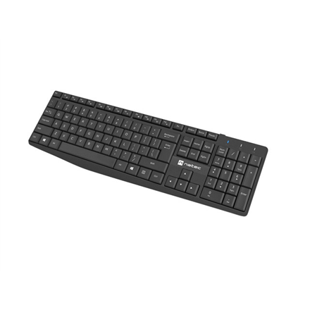 Natec | Keyboard and Mouse | Squid 2in1 Bundle | Keyboard and Mouse Set | Wireless | Wireless connection | US | Black