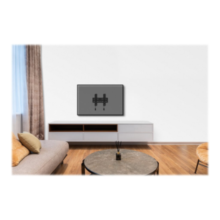 Neomounts Wall mount | WL30S-850BL12 TV mount | Micro adjustment | 24-65 " | Maximum weight (capacity) 40 kg | Black
