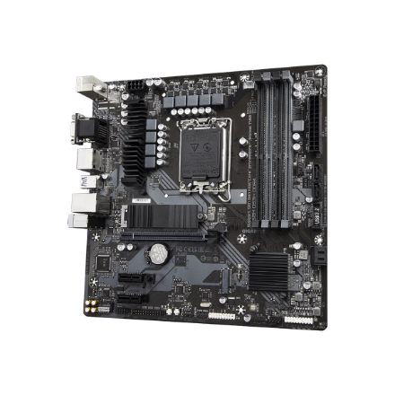 Gigabyte | B760M DS3H DDR4 1.0 M/B | Processor family Intel | Processor socket LGA1700 | DDR4 DIMM | Memory slots 4 | Supported hard disk drive interfaces SATA, M.2 | Number of SATA connectors 4 | Chipset Intel B760 Express | Micro ATX