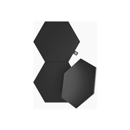 Nanoleaf | Shapes Black Hexagon Expansion pack (3 panels) | 42 W | WiFi