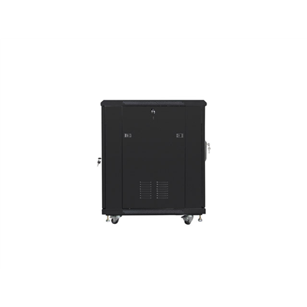 Lanberg | Rack cabinet 19" free-standing 15U/600x800 (flat pack) with mesh door | FF01-6815-23B | Black