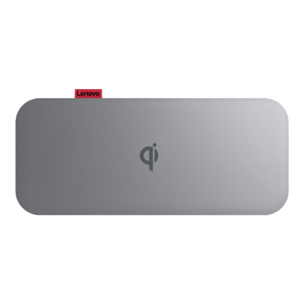 Lenovo | Wireless Mobile Power Bank | 40ALLG1WWW | 10000 mAh | Thunder Black | 258 g