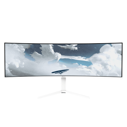 Arozzi Nova | 49 " | VA | 32:9 | 165 Hz | 4 ms | 5120 x 1440 pixels | 350 cd/m² | HDMI ports quantity 2 | White