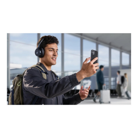 Anker Soundcore | Headphones | Space One | Bluetooth | Over-ear | Microphone | Jet Black | Wireless