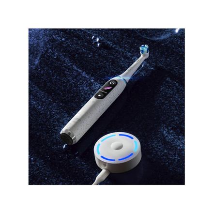 Oral-B | Electric Toothbrush | iO10 Series | Rechargeable | For adults | Number of brush heads included 1 | Number of teeth brushing modes 7 | Stardust White