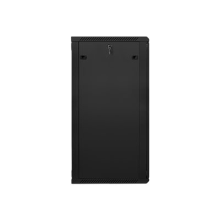Lanberg | Rack cabinet 19" wall-mount 27U/600x600 (flat pack) | WF01-6627-10B | Black