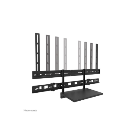 Neomounts AV60-500BL Videobar and laptop shelf kit | Universal | 43-110 " | Maximum weight (capacity) 8 kg | Black
