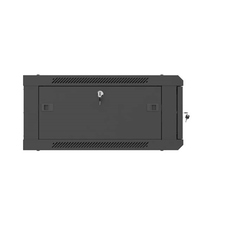 Lanberg Wall mounted installation cabinet 19" 4U 600X600 | WF01-6604-23B | Black