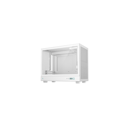 Deepcool Case | CH160 PLUS WH | White | Micro ATX