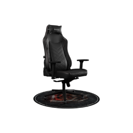 Genesis Tellur 400 Round Lava Floor Mat | Black