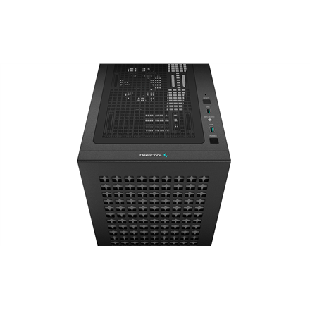 Deepcool | CH370 | Side window | Black | Micro ATX | ATX PS2