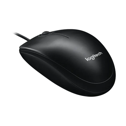 Logitech | Mouse | M100 | Optical mouse | Optical | Wired | Black