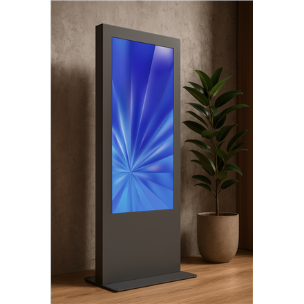 EDBAK Floor stand | IDS09.55 Indoor Public Display Totem | 55 " | Black