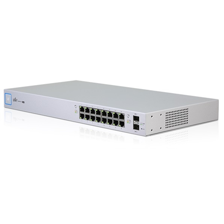 Ubiquiti | 16Port Gigabit Switch with PoE and SFP | USW-16-POE | Managed L2 | Rack-mountable/Desktop