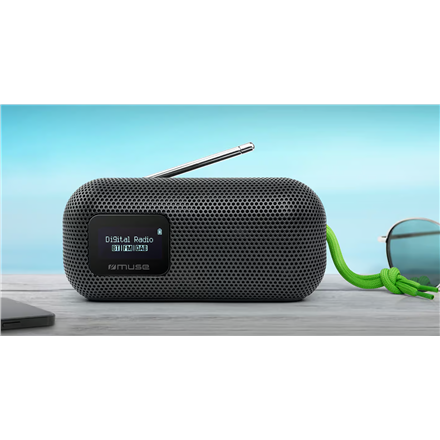 Muse | Speaker With FM Radio | M-750 FBT | 10 W | Waterproof | Bluetooth | Black | Portable | Wireless connection