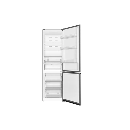 TCL Refrigerator | RP409BLE0EE | Energy efficiency class E | Free standing | Combi | Height 185 cm | No Frost system | Fridge net capacity 267 L | Freezer net capacity 142 L | Display | 39 dB | Grey