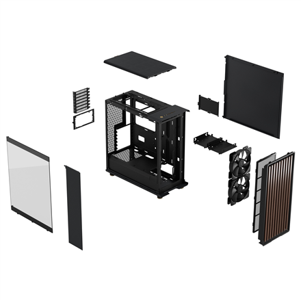 Fractal Design | North | Charcoal Black TG Dark tint | ATX