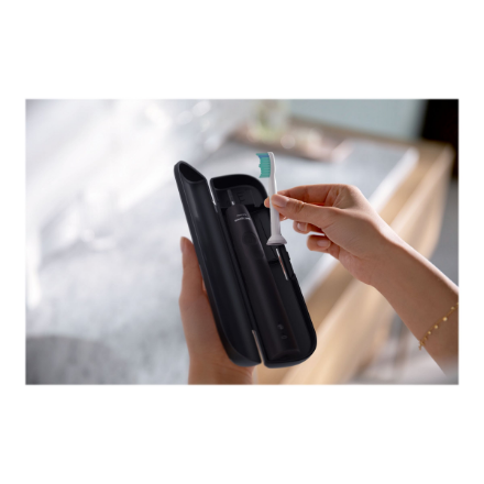 Philips | Sonicare Electric Toothbrush | HX3675/15 | Rechargeable | For adults | Number of brush heads included 2 | Number of teeth brushing modes 1 | Sonic technology | Black/Pink