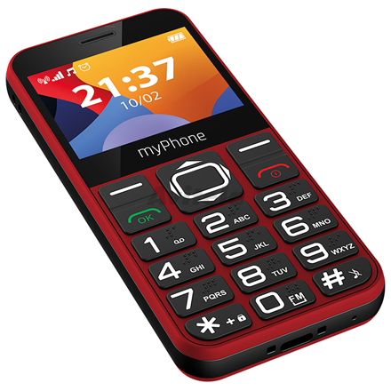 myPhone | Halo 3 | Red | 2.31 " | IPS | 32 MB | 32 MB | Single SIM | Main camera resolution 0.3 MP | 1000 mAh