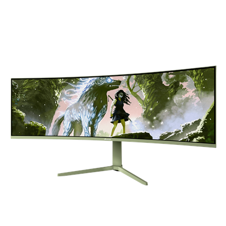 Arozzi Nova | 49 " | VA | 32:9 | 165 Hz | 4 ms | 5120 x 1440 pixels | 350 cd/m² | HDMI ports quantity 2 | Forest Green