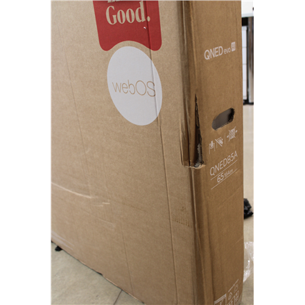 SALE OUT. LG 65QNED85A3C 65" (165 cm) 4K Smart TV | SALE OUT. LG 4K QNED MiniLED TV | 65QNED85A3C | 65 | Smart TV | webOS 25 | 4K UHD | DAMAGED PACKAGING