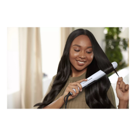 Philips | Hair Straitghtener | BHS520/00 | Warranty 24 month(s) | Ceramic heating system | Ionic function | Display LED | Temperature (max) 230 °C | Number of heating levels 12 | Pale Blue