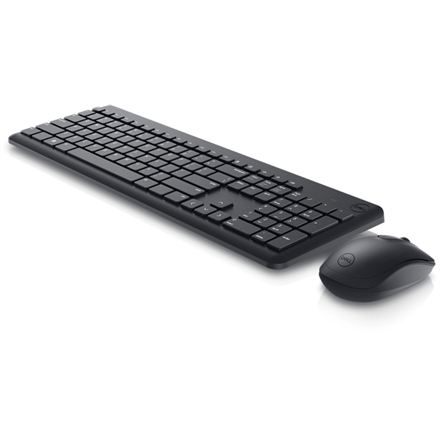 Dell | Keyboard and Mouse | KM3322W | Keyboard and Mouse Set | Wireless | Batteries included | Wireless connection | Russian | Black
