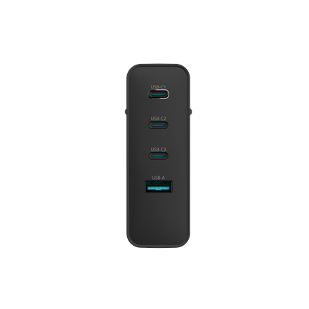 Natec Ribera USB Charger, 1x USB-A + 3x USB-C | NUC-2234