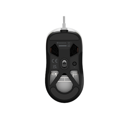 Genesis | Gaming Mouse | Krypton 660 | Wired | USB Type-A | White