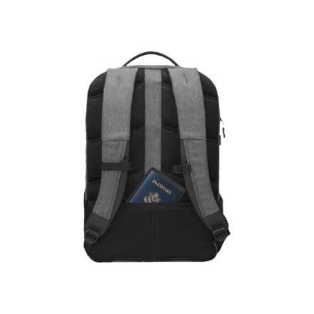 Lenovo | Business Casual 17-inch Backpack (Water-repellent fabric) | Essential | Fits up to size 17 " | Backpack | Charcoal Grey | Waterproof