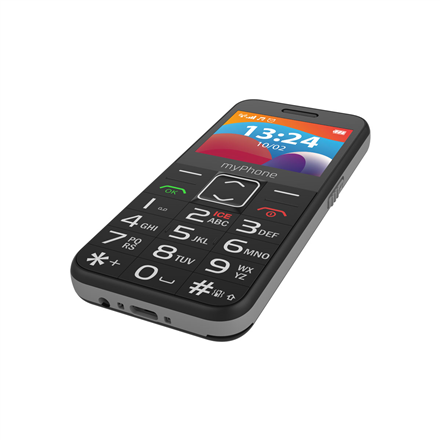 myPhone HALO | 3 LTE | Black | 2.4 " | IPS | 48 MB | 128 MB | Dual SIM | Nano SIM | 3G | Bluetooth | 2.1 | USB version Type-C | Built-in camera | Main camera resolution 0.3 MP | 1400 mAh