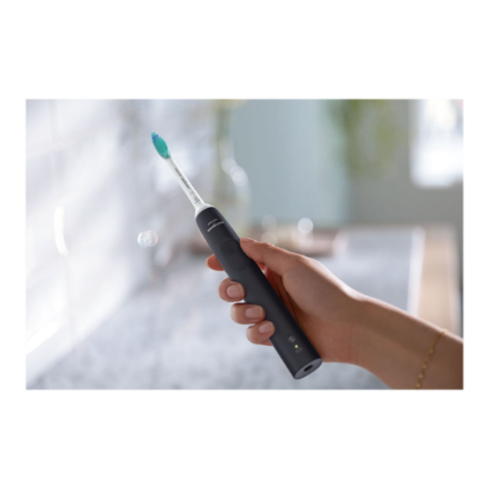 Philips | Sonicare Electric Toothbrush | HX3675/15 | Rechargeable | For adults | Number of brush heads included 2 | Number of teeth brushing modes 1 | Sonic technology | Black/Pink