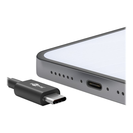 Goobay | USB-C charging and sync cable (USB-A > USB-C) | 59124 | USB-C male | USB 2.0 male (type A)